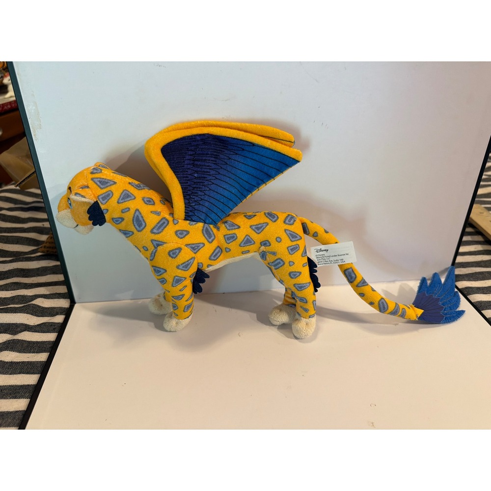 Disney Elena of Avalor Skylar Jaquin Plush Yellow Blue Winged Jaguar Just‎ Play